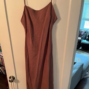 Verge girl linen midi dress size 14